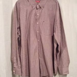 Mens long sleeve Izod shirt